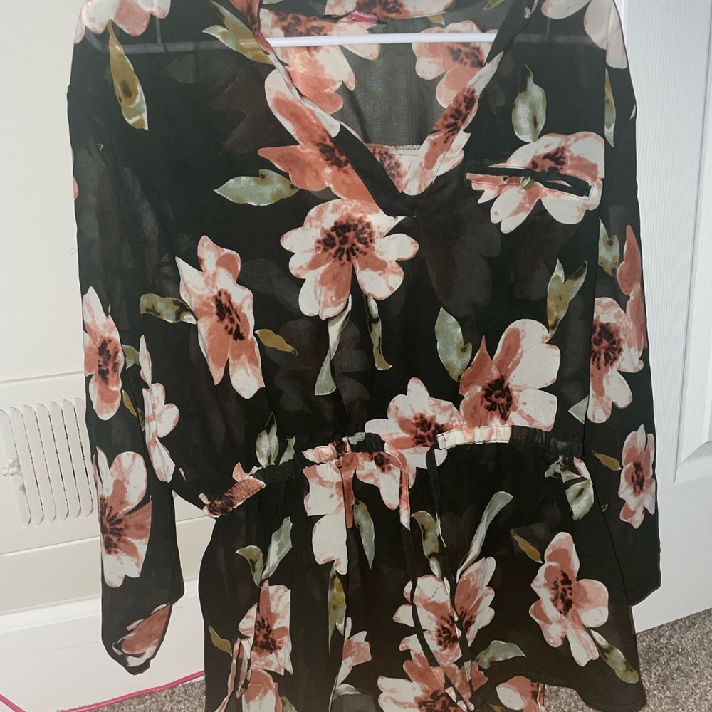 Long sleeve blouse
